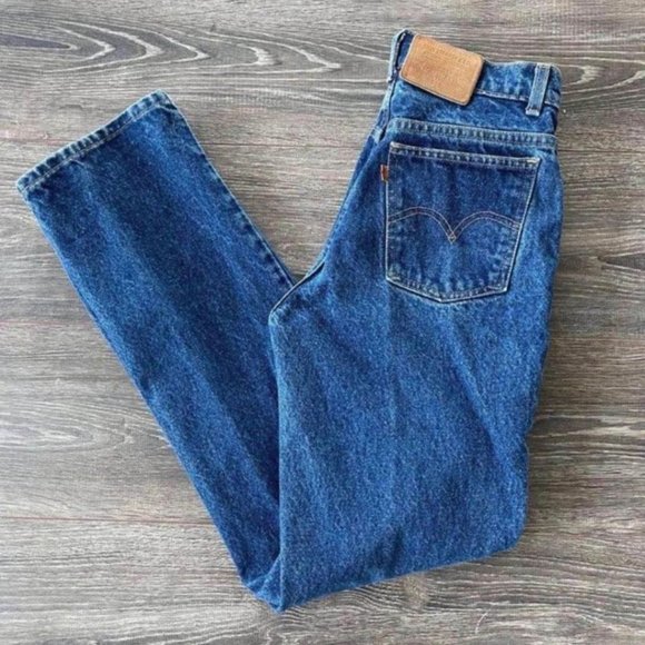 Jeans Levi's Vintage 619 Orange Tab - Picture 2 of 2